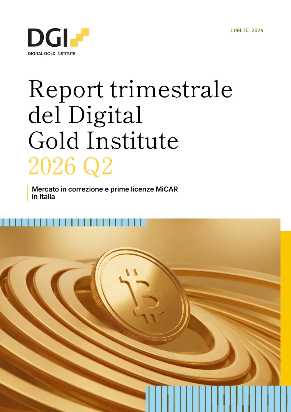 Report trimestrale del Digital Gold Institute - Q2 2026